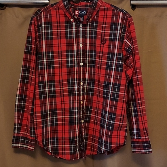 Chaps, EUC, boys size 14-16 button down shirt - Picture 1 of 4